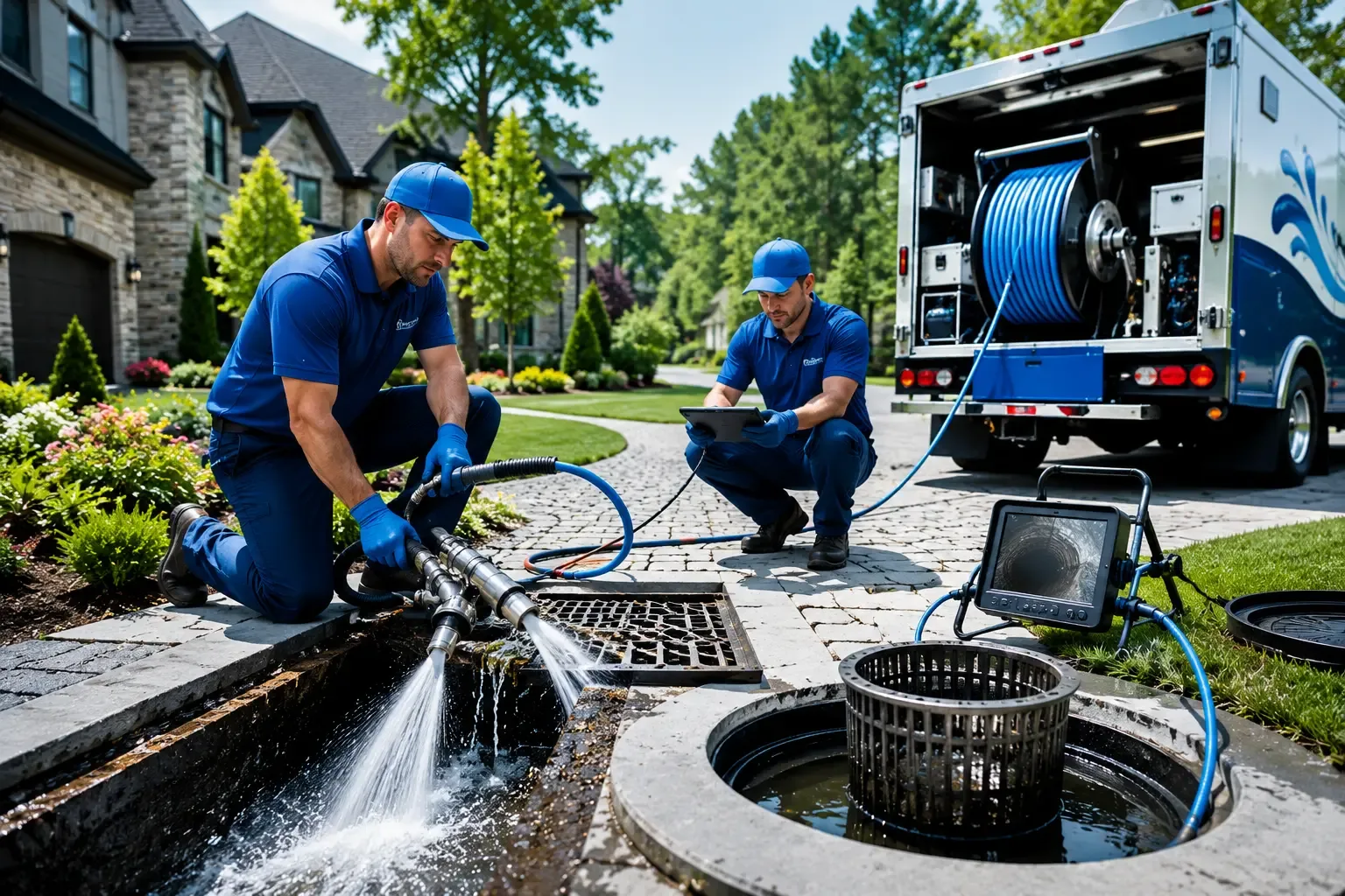 Local outdoor drain cleaning professionals in Camden, ME